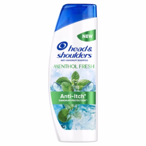 Head & Shoulders Menthol Fresh Anti Itch Dandruff Protection Shampoo 400ml X 6ks