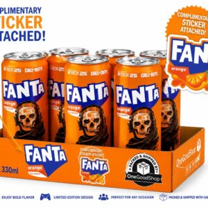 Fanta orange Ghost edition 250ml 24ks, hsd 2/2027