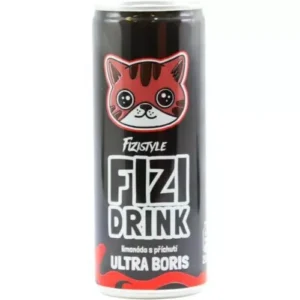 FIZI DRINK limonáda s příchutí ultra boris 250ML X 24ks -han 22/4/2028