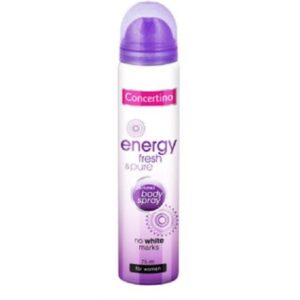 Concertino, Enegry Fresh&Pure 75 ml X 12ks