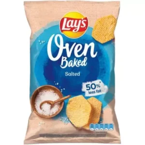 Lays oven baked salted 110g X 12ks -han 20/1/2027