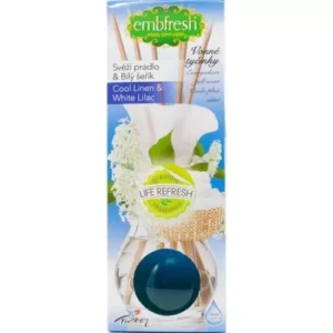 EMB Fresh osvěžovač diffuser cool linen & white lilac 35ML X 6ks