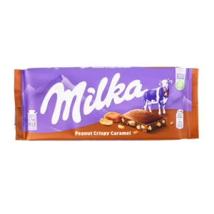 Milka Peanut Crispy Caramel 90g - han 30/11/2026