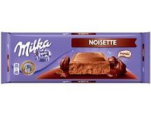 Milka Noisette Family XXL (Hazelnut Milk Chocolate Confection) 300g - han 4/3/2027