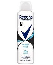 Rexona Invisible Aqua 48H antiperspirant ve spreji 150 ml X 6ks