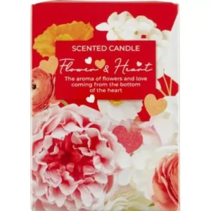 Bartek svička flower & hearts 150g X  12ks