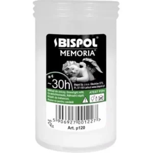 Bispol svíčka hřbitovní P120- 105g X 20ks