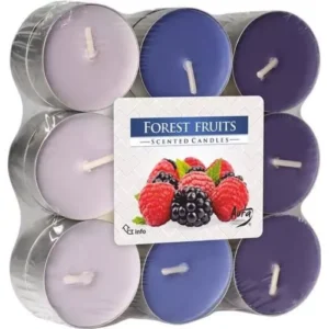 Bispol čajové svíčky fruits forest (p15-18-13) 18ks