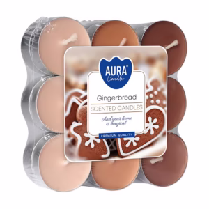 Bispol čajové svíčky gingerbread p15-18-346 18ks