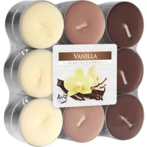 Bispol čajové svíčky vanilla (p15-18-67) 18ks
