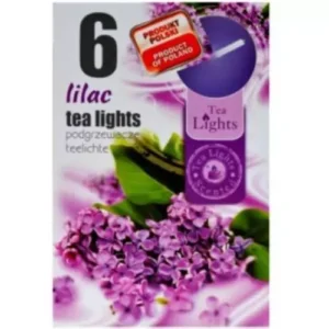 Tea Lights svíčky lilac 6ks X 15ks