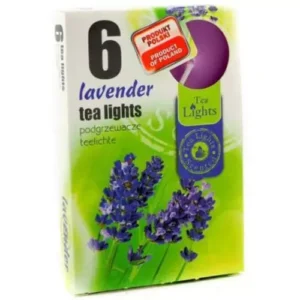 Tea Lights svíčky lavender 6ks X 15ks