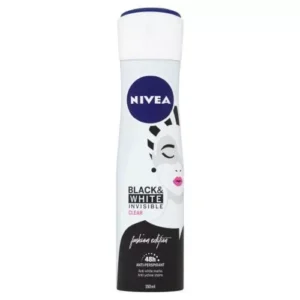 Nivea deodorant 150ml Black &White Invisible Clear Fashion X 6ks