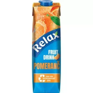 Relax fruit drink pomeranč 1L X 12ks -han 8/2027