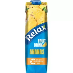 Relax fruit drink ananas 1L X 12ks -han 6/2027