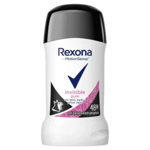 Rexona Deodorant Stick - Invisible Pure - 40ml X 6ks