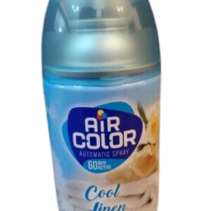 Air Color 250ml Osvěžovač vzduchu náplň Cool Linen (6)