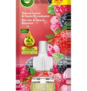 AIR WICK REZ.APARAT ELECTRIC BERRIES&PEACH BLOSSOM 19ML X 6ks