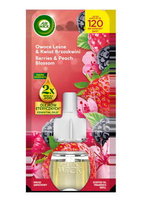 AIR WICK REZ.APARAT ELECTRIC BERRIES&PEACH BLOSSOM 19ML X 6ks