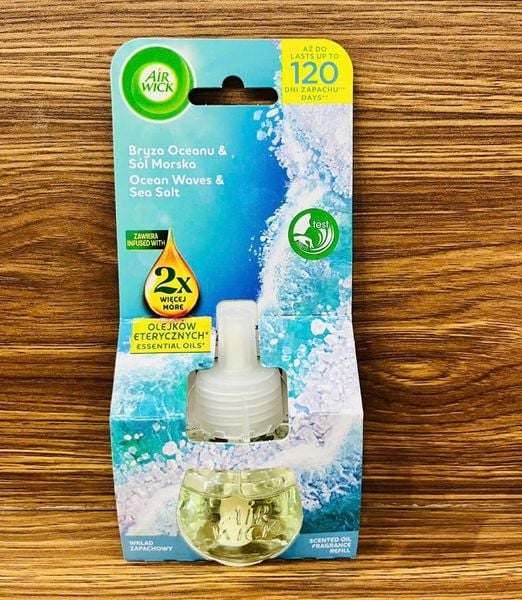 AIRWICK REFILL OIL OCEAN WAVES & SEA SALT 19ml X 6ks