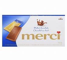Merci  Edel Rahm - Milk Chocolate  100g CZ - han 1/7/2027