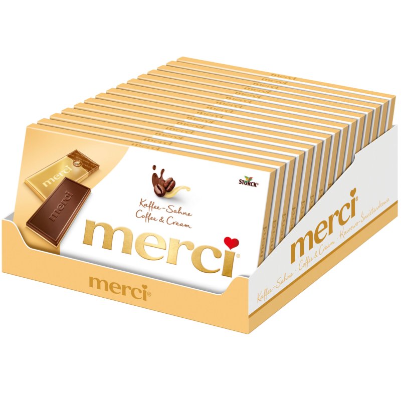 Merci Kaffee-Sahne  coffee cream 100g - han 8/2027