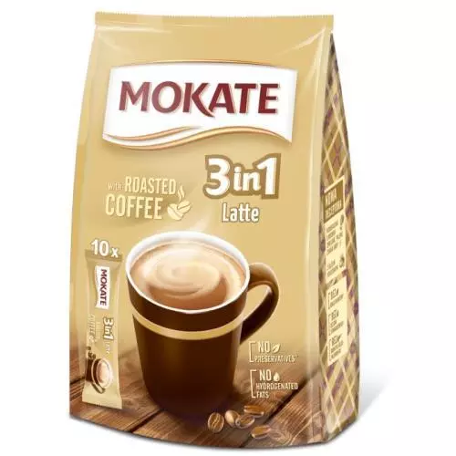 Mokate 3in1 latte bag10 150g - han 26/2/2028
