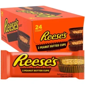 Reeses Peanut Butter Cups 2pack X  24x 39,5g - han 8/4/2027