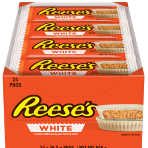 Reese's Peanut Butter Cups White 2-Pack (24 x 39,5g) -han 6/6/2027